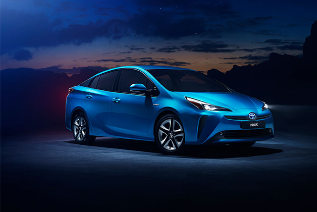 Błękitny Prius