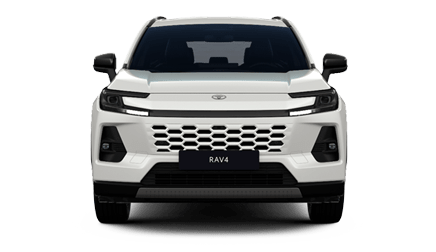 Toyota RAV 4 stojąca przodem