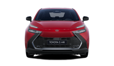Toyota C-HR stojąca przodem