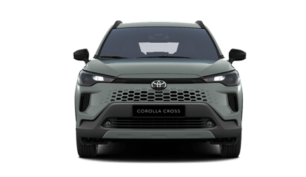 Toyota Corolla Cross stojąca przodem