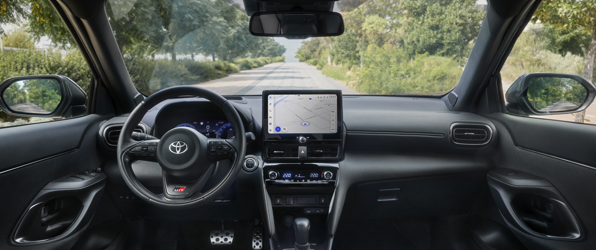 Wnętrze Toyoty Yaris