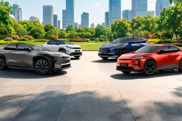 Samochody modele elektryczne Toyoty